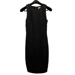 Belle Badgley Mischka Beaded Sheath Dress